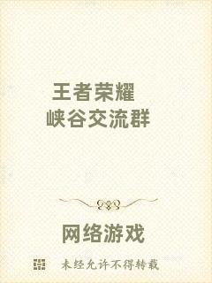 王者榮耀峽谷交流群