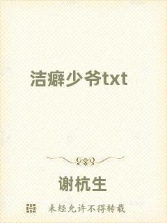 潔癖少爺txt